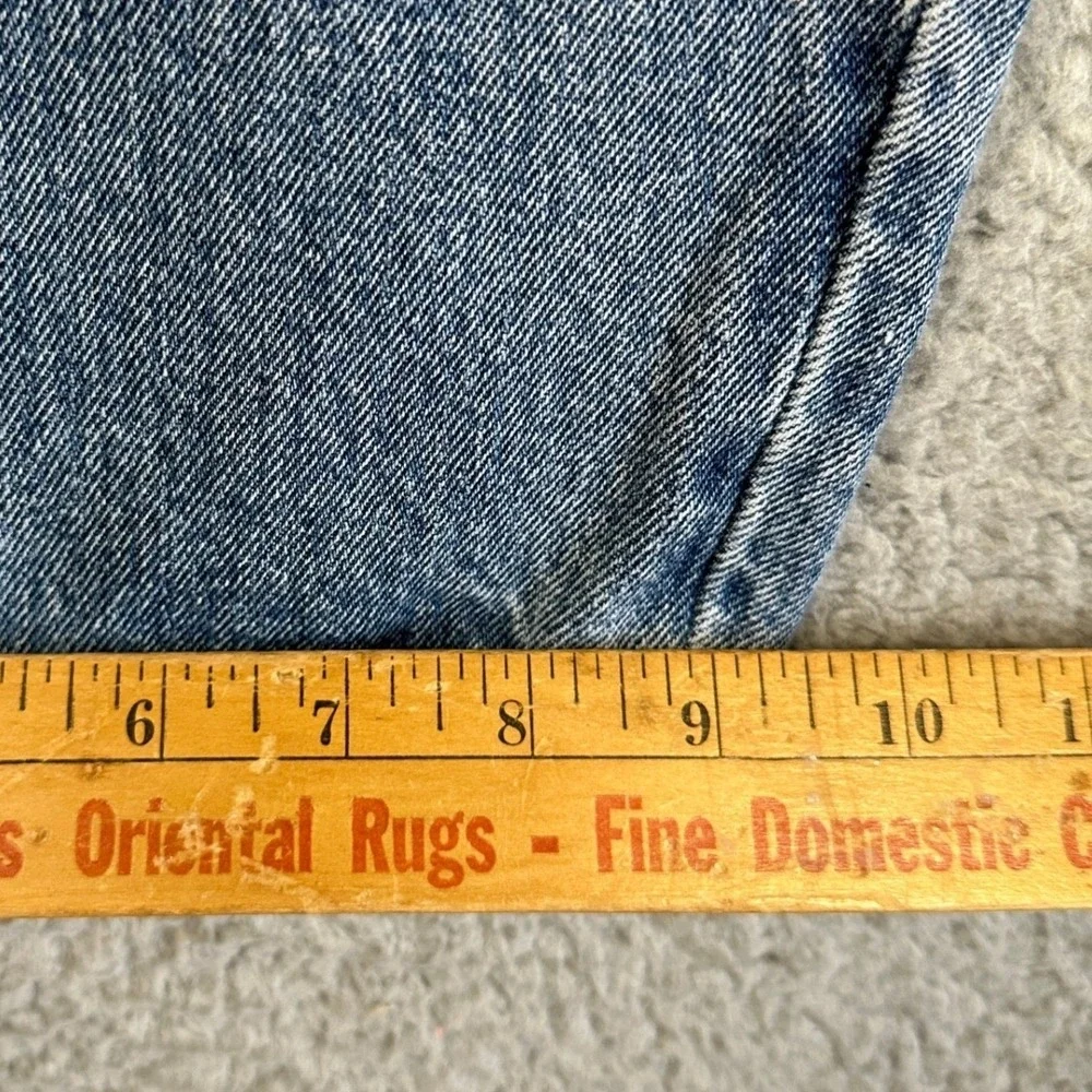 Levis 560 Jeans Mens 52X30 Blue Loose Fit Tapered Leg Distressed 5 Pocket Denim
